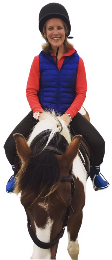 Molly Arbuthnott Riding A Horse